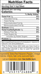 Marie Sharp’s Fiery Hot Habanero Pepper Sauce, 10 oz – Extra Hot Belizean Hot Sauce with Intense Heat & Flavor – All-Natural, Gluten-Free (Pack of 3)
