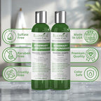 Hair Loss Shampoo Rosemary & Lemongrass & Conditioner Set. (2 items) - Saw Palmetto Hair Growth For Hair Thinning, DHT Blocking.