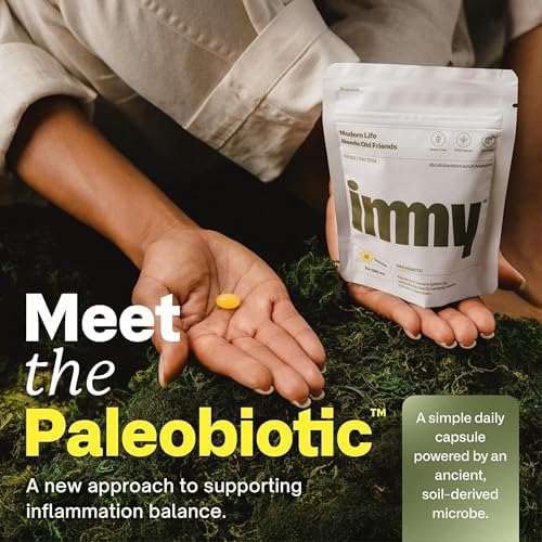 IMMY Doctor-Developed Inflammation Support - 30 Capsules - Supports Healthy Inflammatory Response & Immune Resilience - Paleobiotic, Daily Inflammation Control