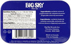 Big Sky Sugar Free Peppermint Mints - 50 Count Tin (Pack of 6) | Kosher Certified, Vegan Peppermint Candy | Aspartame & Gluten Free | Natural Breath Mints for Travel & Sharing, Long Lasting Freshness