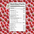 Strawberry Bon Bons 4 lb – Individually Wrapped Hard Candy with Soft Center, Bulk, Old Fashioned