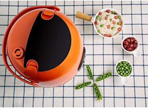 SilteD Electric Cute Rice Cooker with 2 Layers Heating 1.2L Mini Rice Cooker and Steamer Multifunction 2-3 Person Kitchen Cooker