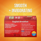 Twinings English Breakfast Black Tea Individually Wrapped Bags, 20 Count (Pack of 1), Flavourful, Robust, Caffeinated, Enjoy Hot or Iced, 20 Teabags