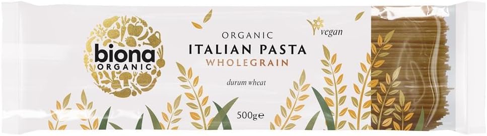 Biona Organic Wholewheat Spaghetti 500g-2 Pack