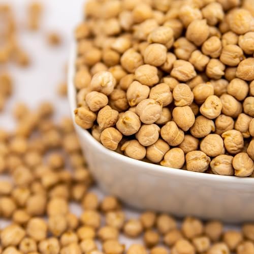 10 Lbs Dry Chick Peas Bulk - Garbanzos Bulk Grown in USA - Triple Cleaned Chickpeas - Despensa Colombiana Dried Chana 160.00 oz Ideal for Cooking and more!