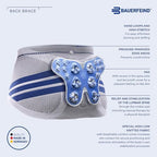 Bauerfeind LumboTrain Back Support - Lumbar Brace - Stabilization and Pain Relief for the Spine - Size 5 - New Version