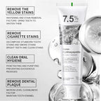 2-Pack 7.5% Hydroxyapatite Toothpaste, Fluoride-Free for Sensitive Teeth – Enamel Protection & Sensitivity Relief & Deep Clean, Gentle Mint Fresh Breath