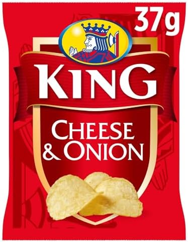King Cheese & Onion 42g (1.5oz) 5 Pack