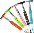 5 PCS Side Mirror Squeegee, Car Mirror Squeegee, Retractable Car Rearview Mirror Wiper, Portable Car Cleaning Tool for Rainy Foggy Weather (Black/Pink/Green/Orange/Blue)