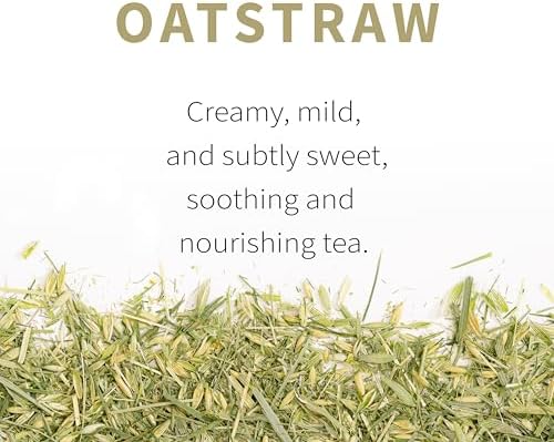 Oatstraw, Organically Grown in Wisconsin | 7.0 oz | 99 Servings | Sacred Blossom Farm | Herbal Tea & Medicinal Herbs | Loose Leaf | Regenerative Farming | Single Source | Avena sativa