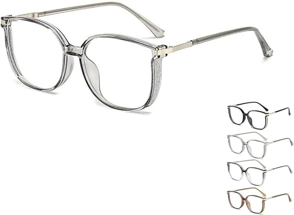 Women's Portable Fashion Anti-Blue Light Reading Glasses, Large Frame, Reading Glasses for Women