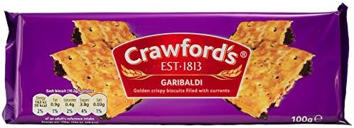 Crawford's | Garibaldi Biscuits | 4 x 100g | 4 Packs