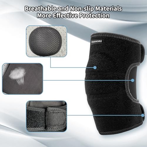 Kids Elbow Brace Arm Sleeve, Adjustable Sport Elbow Protector Breathable Elbow Sleeve with Double Magic Stick Compression Elbow Sleeve Elbow Support for Tennis Football Cycling Golf Basketball