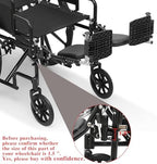 Wheelchair Lift Leg Rest，Wheelchair Foot Rest，Drive Wheelchair Parts ，for Standard Wheelchairs（1pair）