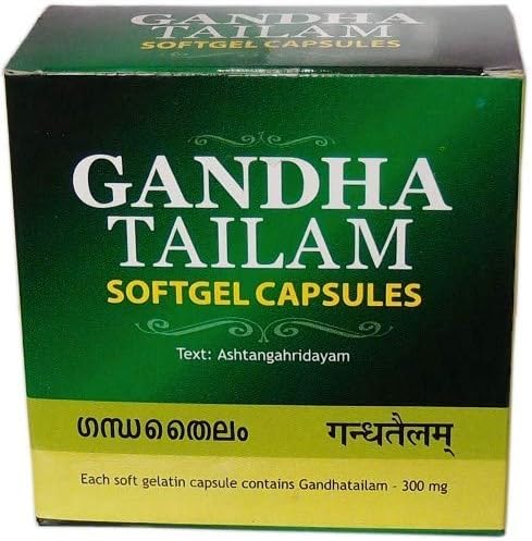 Gandha Tailam Soft Gel Capsule (100)