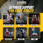 Bighorn Athletics Jiu Jitsu Finger Tape | Residue-Free Athletic Finger Tape for Sports & Injuries: Rock Climbing, Volleyball, Football, Basketball, Hands & Toes | 0.3-Inch x 45-feet, 8-Rolls, White