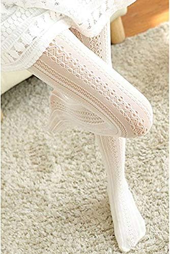 SurBepo Women Fishnet Hollow Out Knitted Patterned Thick Warm Stockings Tights Vertical Strips Pantyhose For Female