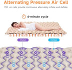 Alternating Air Pressure Mattress with Electric Pump, Beds Bubble Pad Cushion for Bed Sore Prevention and Pressure Ulcer Relief, Hospital & Home Use Medical Bed Mattress Topper