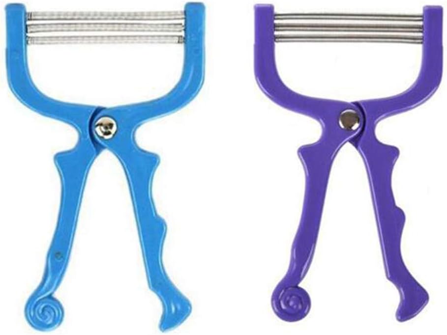 WOIWO 2PCS Facial Hair Removal Tools Facial Beauty 3 Layer Spring Thread Depilator Depilator Cream Facial Hair Remover