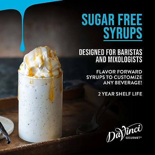 DaVinci Gourmet Sugar-Free Original Hazelnut Syrup, 25.4 Fluid Ounces (Pack of 1)