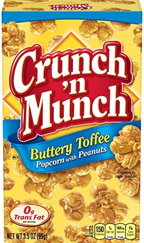 Crunch 'n Munch Buttery Toffee Popcorn with Peanuts