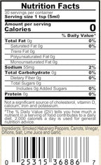 Marie Sharp’s Smoked Habanero Pepper Sauce, 5 oz – Belizean Hot Sauce with Bold Smoke & Heat – All-Natural, Gluten-Free