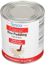 Sysco Classic Rice Pudding | Ready-To-Use | Kosher | 7 lb