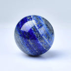 Lapis Lazuli Crystal Sphere Blue Quartz Crystal Ball Craft Meditation Balls for Witchcraft and Decorative Balls (40-50mm)