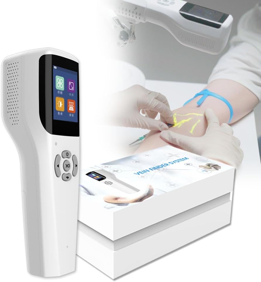 Infrared Vein Finder Viewer Efficiency Vein Locator, Vein Illumination Detector for On Various Skin (Upgraded)