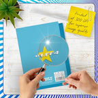 Grandad 94th Birthday Card - Worlds Most Amazing - Happy Birthday Card for 94 Year Old Grandad from Grandson Granddaughter, A5 Balloons and Stars Bday Greeting Cards