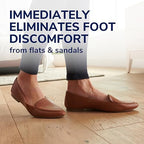 Dr. Scholl's Love Your Flats & Sandals 3/4 Length Insoles, All-Day Comfort, Relieve & Prevent Shoe Discomfort, Absorbs Shock, Arch Support