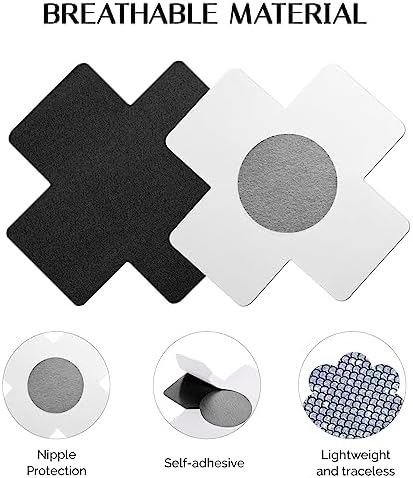 Glitters Pasties Rave Pack Nipple Covers Stickers Disposable Sticky Breast Petals Bra for Women Rave Outfit Party