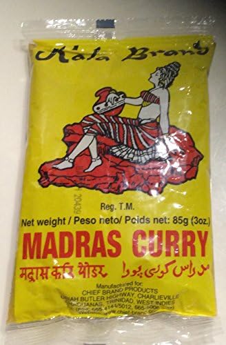 Kala Brand Madras Curry Powder (3 oz Bag)