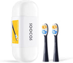 Soocas Multiclean Classic Clean Electric Toothbrush Replacement Heads, Compatible with Both NEOS II and NEOS II Ultra, 2 Brush Heads, Dark Violet
