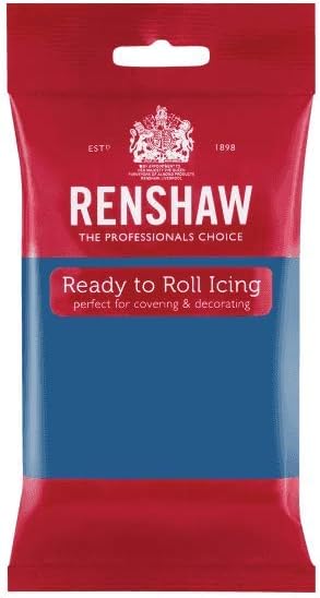 Fondant Atlantik Blau - 250 g - Regalice Rollfondant -