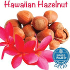 Aroma Ridge Hawaiian Hazelnut Decaf Coffee, Swiss Water Process, 100% Arabica Beans, Medium Roast,16 Ounces Whole Bean