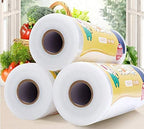 Plastic wrap household economic package high temperature resistant kitchen special roll 200 meters long