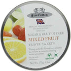 Simpkins Sugar & Gluten Free Mixed Fruit Travel Sweets x 3
