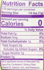 Wholesome Sweeteners Organic Stevia, 6oz Jar, Zero Calorie Sweetener Blend, Keto Friendly, Non GMO, Gluten Free & Vegan, 1 Pack