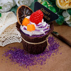 Purple Sanding Sugar - Sparkling Sugar Crystals for Baking Decorations (130g/4.6oz) - Edible on Cookies, Cupcakes, Cakes, Ice Cream | Wedding, Party, Valentines Sugar Sprinkles