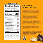JUNKLESS Chocolate Peanut Butter Protein Bars | 15g Protein, No Added Sugar, High Fiber, Gluten Free | Healthy Snack for Kids & Adults | 12 Bars