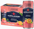 San Pellegrino Sparkling Fruit Beverages Variety Pack, 11.15 fl oz Cans – 24 Pack – Blood Orange, Lemon, Prickly Pear & Pomegranate Orange – Refreshing Italian Sparkling Drinks
