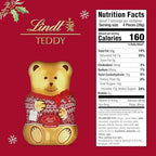 Lindt Teddy Christmas Advent Calendar Assorted Chocolate Candy Box, 7.2 oz.