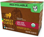 Marley Coffee "One Love" Medium Roast RealCups, Single Serve (96 ct.)