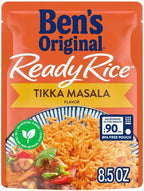 BEN'S ORIGINAL Ready Rice Tikka Masala Flavored Rice, Easy Dinner Side, 8.5 oz Pouch