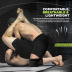 RDX Knee Pads for Work, Oeko TEX Certified, Anti-Slip Protective Thick Padded Foam Pad, Collision Avoidance Sleeves Pair, MMA Muay Thai Grappling Volleyball Football Wrestling Gardening.