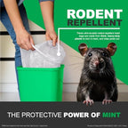 Mint-X MintFlex Rodent Repellent Trash Bags, Tall Kitchen Drawstring Bags, 1 FT 11 ¾ Inches X 2 FT 1 Inch, 0.90 MIL, 13 Gallon, 40 Count