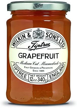 Tiptree Grapefruit Marmalade, 12 Ounce Jars (Pack of 6)