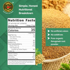 Spice Magic Organic Fenugreek Powder 8 oz (227g) | USDA Organic Methi Ground | Lab Tested for Quality | Finely Milled | Resealable Pouch | Polvo de Fenogreco