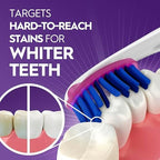 Oral-B 3D White Deep Stain Remover toothbrushes, 4 Count Toothbrush Soft, Removes 90% of Surface Stains, whitens Teeth, deep Reach, removes Plaque and Stains Tooth Brush